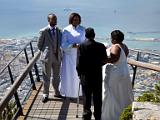 Wedding atop Table Mountain  Cape Town, South Africa