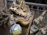 Brass dragons at a foundry