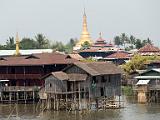 Town on stilts in Lake Inle