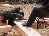 Making the crown of the house