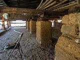 Attic of an old farm house