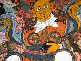 Mural in a dzong