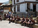 Students in the crafts school