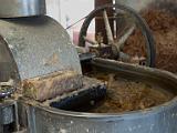 Mashing the fibers