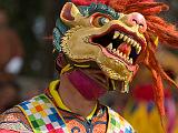 Masked monk