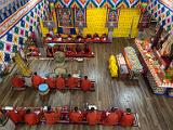 Monks dining
