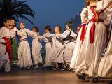 Class performance on bandstand  Split, Croatia