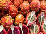 Pitahaya or dragon fruit  Barcelona, Spain