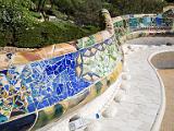 Bench in Park Güell  Barcelona, Spain