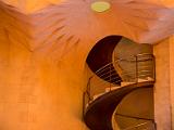 Sagrada Familia spiral staircase  Barcelona, Spain