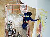 Graffiti in Guggenheim Museum  Bilbao, Spain