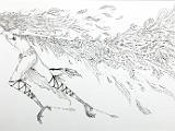 Pen and ink  Juliet Goodman